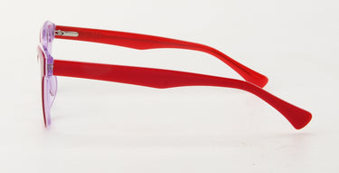 Women Access Eyeglasses: London Fuchsia/Red - SpecSMART Eye Clinic (Side View)